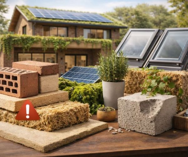 綠能磚屋建材特色：隔熱節能、防潮耐候＋施工技巧與避雷重點